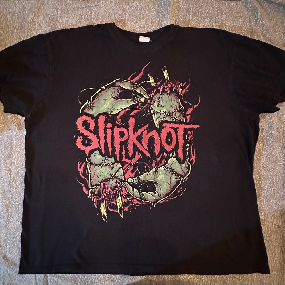 Slipknot Band T-Shirt Tag Missing But Size Xxl - image 1